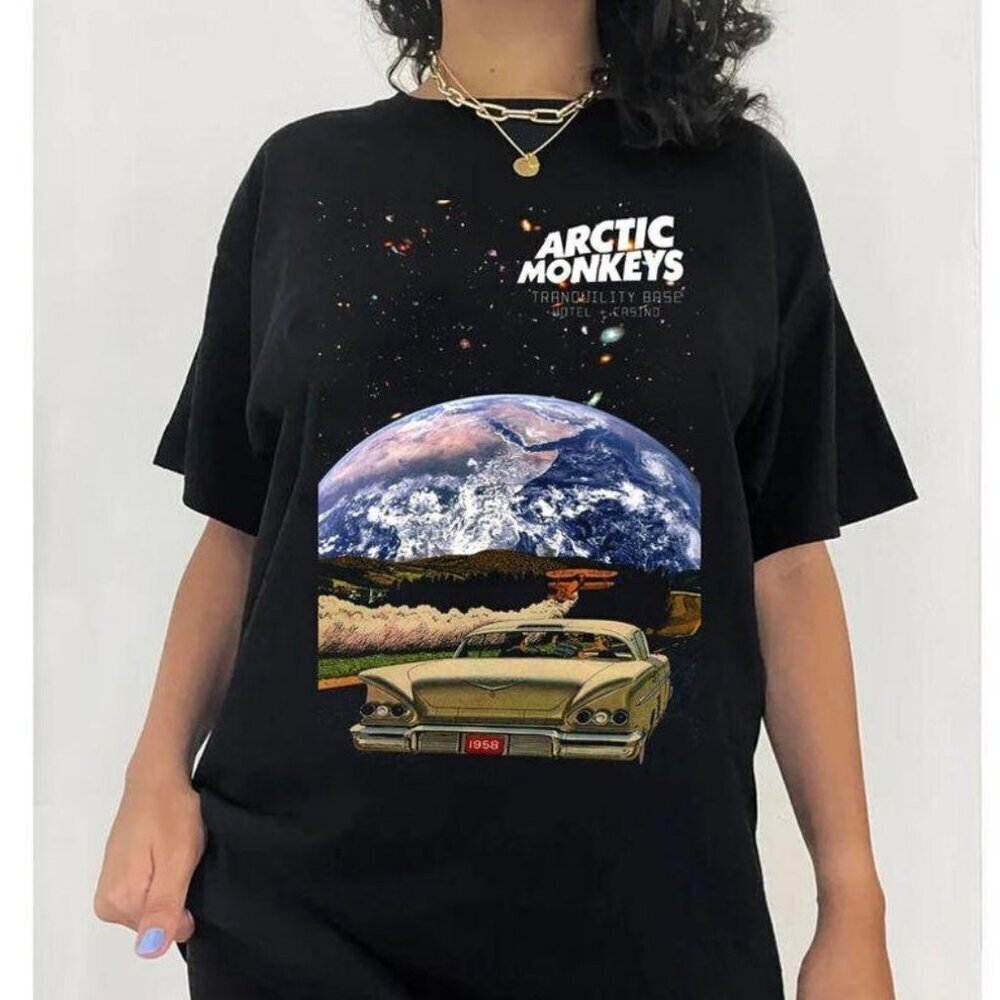 Arctic Monkeys Car Graphics Tshirt Arctic Monkeys Tshirt